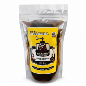 Mole Dulce Marca Real Molienda en Pasta Estilo Casero 250g.